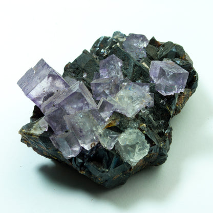 Fluorite, Sphalerite, Elmwood Mine, Smith County, Tennessee, USA (43)