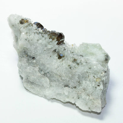 Sphalerite on Quartz with Pyrite, Krushev dol Mine, Madan, Bulgaria (6)