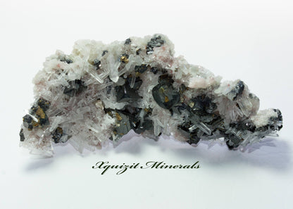 Galena with Sphalerite and Quartz and Pyrite, Borieva Mine, Madan, Bulgaria (6)