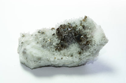 Sphalerite on Quartz with Pyrite, Krushev dol Mine, Madan, Bulgaria (6)
