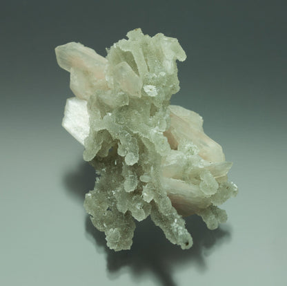 Stilbite on Chalcedony, Deccan Plateau, India (22)