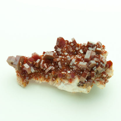 Vanadinite, Crystals on Matrix, Mibladen, Morocco (53)