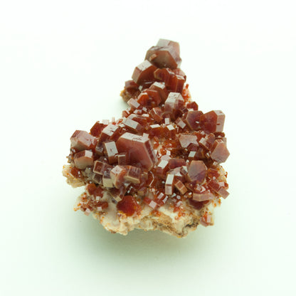 Vanadinite, Crystals on Matrix, Mibladen, Morocco (53)