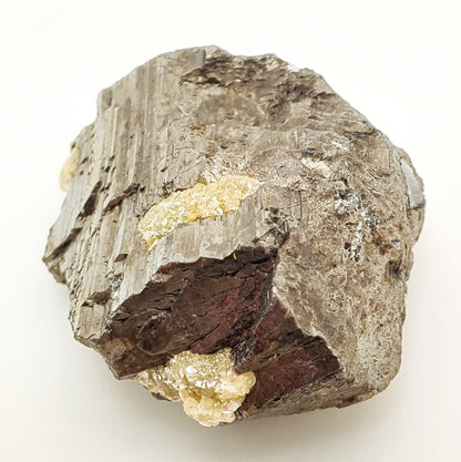 Arsenopyrite, Calcite, Yaogangxian Mine, Yizhang Co., Chenzhou, Hunan, China (22)