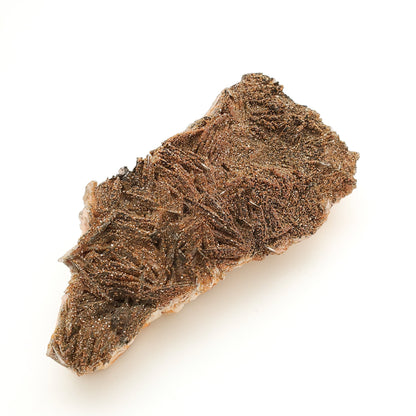 Vanadinite and Barite, Goethite, Mibladen, Midelt, Morocco (65)