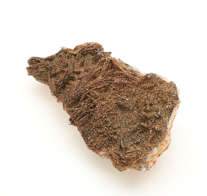 Vanadinite and Barite, Goethite, Mibladen, Midelt, Morocco (65)