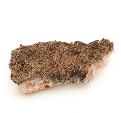 Vanadinite and Barite, Goethite, Mibladen, Midelt, Morocco (65)
