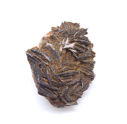 Vanadinite and Barite, Goethite, Mibladen, Midelt, Morocco (46)