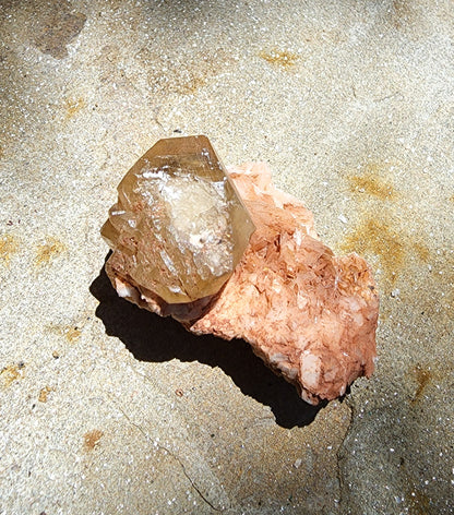 Cerussite, Barite, Mibladen, Morocco (54)