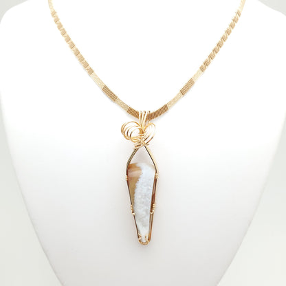 Druze Agate Pendant