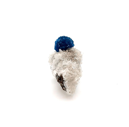 Cavansite with Stilbite, Deccan Plateau, Poona, India (32)