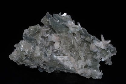 Stilbite on Chalcedony, Deccan Plateau, Nasik, India (19)