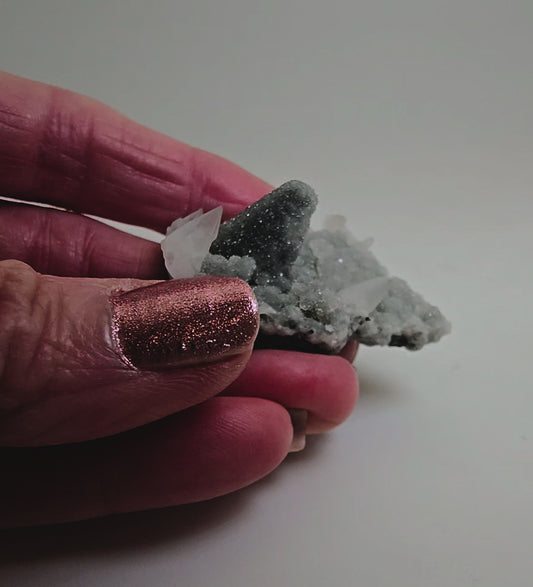 Pseudomorph, Quartz after Calcite, Deccan Plateau, Jalgaon, India (42)